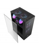 Darkflash кутия Case ATX - A290 Black - 3 x 120 mm RGB fans included