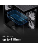 AeroCool кутия Case ATX - P500D Digi-G-BK-v1 - Digital Display, USB-C, 3 x 120 mm A-RGB