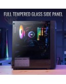 AeroCool кутия Case mATX - Hexform-G-BK-v2 - 3 fans included