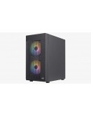 AeroCool кутия Case mATX - Hexform-G-BK-v2 - 3 fans included