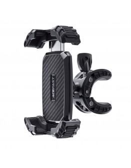Acefast Стойка за телефон за колело Bicycle phone holder - Anti-skid, Shock-Absorbing - D23 - Black