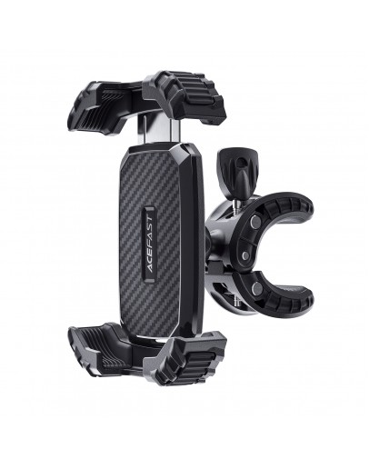 Acefast Стойка за телефон за колело Bicycle phone holder - Anti-skid, Shock-Absorbing - D23 - Black