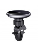 Acefast Стойка за телефон за кола Car phone holder - for Air vent, Wireless Magnetic Wireless Charging - D3 - Silver