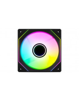 AeroCool вентилатор Fan 120mm Phantom M-3R - Infinity Mirror ARGB, REVERSE - Black