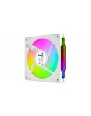 AeroCool вентилатор Fan 120mm Phantom M-3R - Infinity Mirror ARGB, REVERSE - White