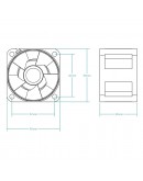Arctic сървърен вентилатор Server Fan 40x40x28 Dual Ball - S4028-15K - ACFAN00264A