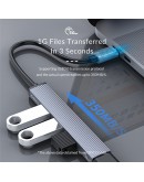 Orico хъб USB3.0/2.0 HUB 4 port - Type-C input - AH-13-GY