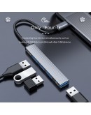 Orico хъб USB3.0/2.0 HUB 4 port - Type-C input - AH-13-GY