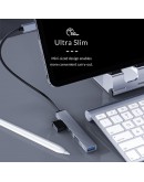 Orico хъб USB3.0/2.0 HUB 4 port - Type-C input - AH-13-GY