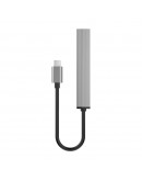 Orico хъб USB3.0/2.0 HUB 4 port - Type-C input - AH-13-GY