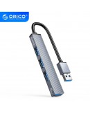 Orico хъб USB3.0/2.0 HUB 4 port, Aluminum - AH-A13-GY