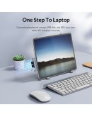 Orico хъб USB3.0/2.0 HUB 3 port TYPE C, Aluminum - AH-W13-GY