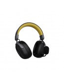 Ajazz безжични геймърски слушалки Wireless Gaming Headphones - AHM08 MAX Black, Gray, Yellow - Bluetooth , 2.4G