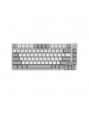 Ajazz геймърска механична клавиатура Gaming Mechanical Keyboard AK820 - AS Red Switch [Linear] (English US), Gray White, White Light