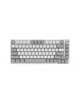Ajazz геймърска механична клавиатура Gaming Mechanical Keyboard AK820 - AS Red Switch [Linear] (English US), Gray White, White Light