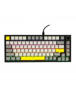 Ajazz геймърска механична клавиатура Gaming Mechanical Keyboard AK820 - Moon Switches [Linear] (English US), Black, Gray, RGB