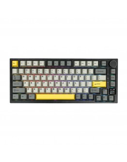 Ajazz геймърска механична клавиатура Wireless Gaming Mechanical Keyboard AK820 PRO - Flying Fish [Linear] (English US), Black, Gray