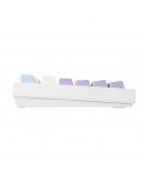 Ajazz геймърска механична клавиатура Wireless Gaming Mechanical Keyboard AK820 PRO - Gift Switch [Linear] (English US), Purple, White, Blue