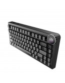Ajazz геймърска механична клавиатура Wireless Gaming Mechanical Keyboard AK820 V2 PRO - White peach Switch [Linear] (English US), Black