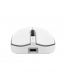 Ajazz професионална геймърска мишка AJ139P V3 MC - Wireless Gaming Mouse - 1K, Magnetic Charging Dock, White