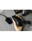 Ajazz професионална геймърска мишка AJ159 PRO - Wireless Gaming Mouse - 8K, Magnetic Charging Dock, White