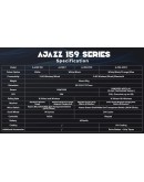 Ajazz професионална геймърска мишка AJ159 PRO - Wireless Gaming Mouse - 8K, Magnetic Charging Dock, White