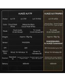 Ajazz професионална геймърска мишка AJ179 PRO - Wireless Gaming Mouse - 8K, Magnetic Charging Dock, Black