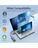 Orico външна кутия за диск Storage - Case - M.2 NVMe M-key 10 Gbps, Aluminium - AM2C3-G2-GY