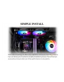 Thermalright водно охлаждане Water Cooling Aqua Elite 240 Black A-RGB V3 - LGA1851/LGA1700/AM5