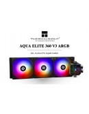 Thermalright водно охлаждане Water Cooling Aqua Elite 360 Black A-RGB V3 - LGA1851/LGA1700/AM5