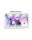 Thermalright водно охлаждане Water Cooling Aqua Elite 360 White A-RGB V3 - LGA1851/LGA1700/AM5