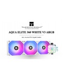 Thermalright водно охлаждане Water Cooling Aqua Elite 360 White A-RGB V3 - LGA1851/LGA1700/AM5