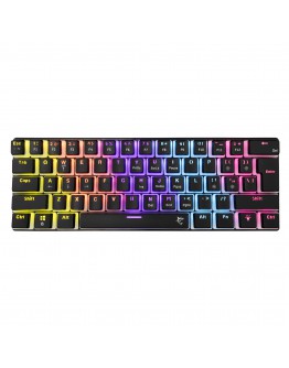 White Shark геймърска механична клавиатура Gaming Mechanical Keyboard SHINOBI 2 - Blue Switches (English US), Black