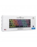 White Shark геймърска механична клавиатура Gaming Mechanical Keyboard SHINOBI 2 - Blue Switches (English US), Black