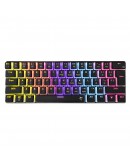 White Shark геймърска механична клавиатура Gaming Mechanical Keyboard SHINOBI 2 - Red Switches (English US), Black
