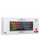 White Shark геймърска механична клавиатура Gaming Mechanical Keyboard SHINOBI 2 - Red Switches (English US), Black