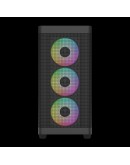 Gamdias кутия Case E-ATX - ATHENA M3 Black - USB-C, 4 x 120 mm A-RGB, Mesh, Tempered Glass