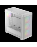 Gamdias кутия Case E-ATX - ATHENA M3 White - USB-C, 4 x 120 mm A-RGB, Mesh, Tempered Glass