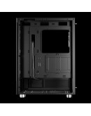 Gamdias кутия Case ATX - ATLAS E1 - 3 x 120 mm A-RGB, Digital Display, Tempered Glass