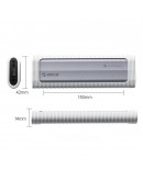 Orico външна кутия за диск Storage - Case - M.2 NVMe M-key 10 Gbps, Silicone Protective Case, USB-C/A - AXM2-G2-V1-GY