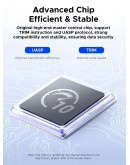 Orico външна кутия за диск Storage - Case - M.2 NVMe M-key 10 Gbps, Silicone Protective Case, USB-C/A - AXM2-G2-V1-GY