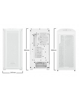 be quiet! кутия Case EATX - Shadow Base 800 FX White