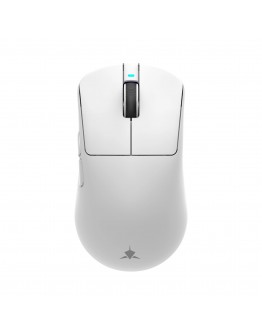 White Shark професионална геймърска мишка Wireless Gaming Mouse BORS - 12000dpi, 1000Hz, Bluetooth, White