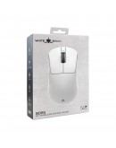 White Shark професионална геймърска мишка Wireless Gaming Mouse BORS - 12000dpi, 1000Hz, Bluetooth, White