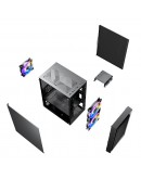 1stPlayer кутия Case mATX - BS-2 - 3 fans included