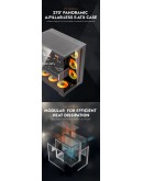 Darkflash кутия Case EATX - C280 Black - 7 ARGB fans