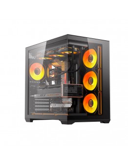 Darkflash кутия Case EATX - C280 Black - 7 ARGB fans
