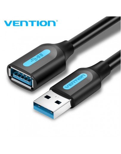 Vention Кабел USB 3.0  Extension AM / AF - 5.0M Black - CBHBJ