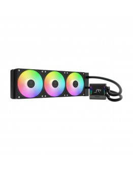 Gamdias водно охлаждане Water Cooling Chione E4-360 - LCD Screen, A-RGB