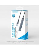 Vention хъб USB3.0 HUB 4 port Aluminium - CKOHB